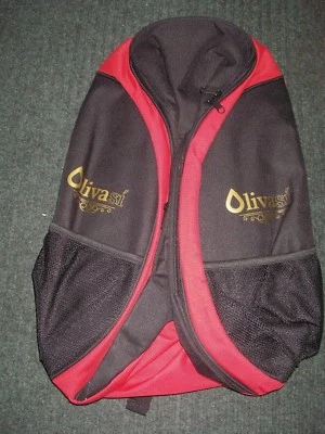 OLIVASI ALICANTE 2016 ELCHE ROT/SCHWARZ RUCKSACK/RUCKSACK NEU GROSSE GRÖSSE - Bild 1 von 3