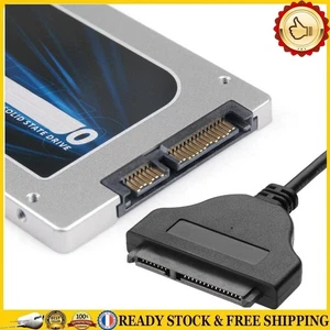 USB 3.0 to SATA 3 Adapter Cable 6 Gbps Support 2.5 Inches External Hard Disks *N - Afbeelding 1 van 8