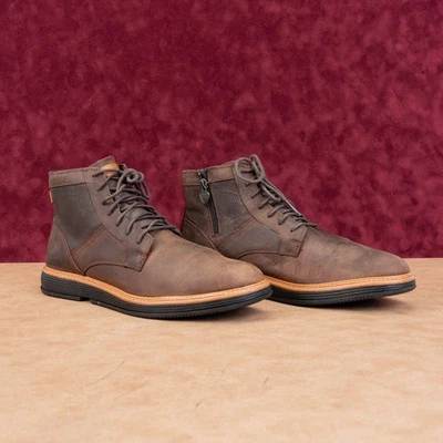 Mark Nason Hombres Parallux Ando Marrón Cuero Cordones Botines talla 11.5 Foto 1 de 4