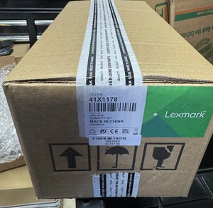 Genuine Lexmark 41X1178 Fuser Unit - 120V Sealed box perfect condition. - Afbeelding 1 van 1
