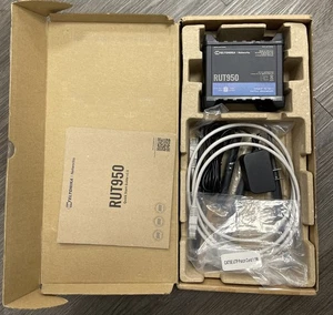 Teltonika RUT955 Rugged 4G/LTE Dual SIM Cellular Router Remote Managment System - Picture 1 of 2