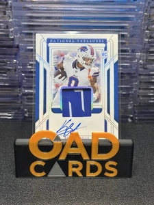 2024 National Treasures Keon Coleman #RGS-KCN Rookie Gloves Signature 5/10 - Picture 1 of 3
