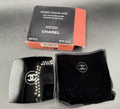 CHANEL ROSES COQUILLAGE POWDER BLUSH DUO LIMITED EDITION NEW! - Image 1 of 4