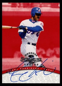 1997 Donruss Signature Henry Rodriguez Auto Montreal Expos - Picture 1 of 3