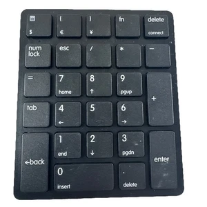 Used  Havit Wireless Black Numeric Keypad Tenkey 10 Key Free Shipping…. - Picture 1 of 3