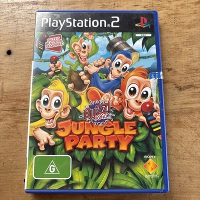 Buzz Junior Jungle Party PS2 PlayStation 2 Complete With Manual PAL Free Post - Image 1 of 4