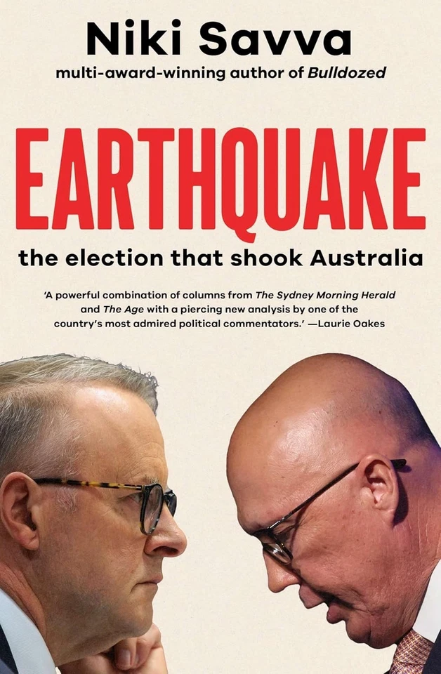 Earthquake: the election that shook Australia by Niki Savva Paperback Book - image 1 of 1