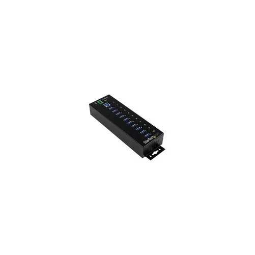 Startech ST1030USBM 10 PORT USB 3.0 HUB METAL TAA INDUSTRIAL MOUNTABLE HEAVY DUT - Image 1 of 1