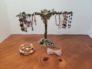 13 Armbänder Vintage zu Mod Draht Steine Perlen Metall Konvolut - Bild 1 von 22