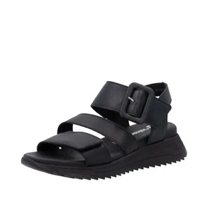 Sandalia mujer Rieker de piel ligera con hebilla y plantilla suave W2950 - Imagen 1 de 29