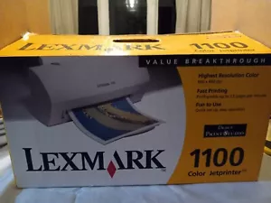LEXMARK 1100 Color Jetprinter NEW - Picture 1 of 9