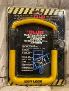 The Club MAGNUM UTL810 Utility Lock Anti Theft Device 8”x11” * with 4-Keys * NEW - Picture 1 of 11