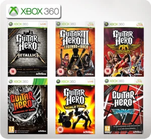 Guitar Hero Metallica/Greatest Hits/Legends of Rock/Van Halen XBox 360 *Multi* - Picture 1 of 13