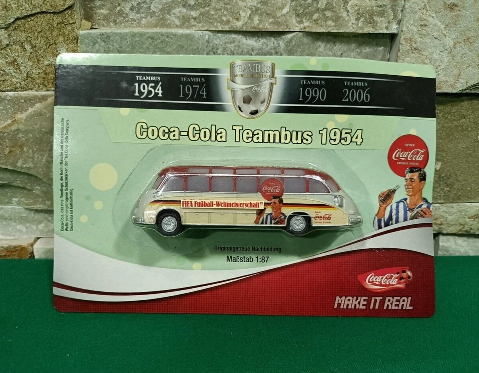COCA COLA TEAMBUS 1954 - MODELLINO DA COLLEZIONE - SCALA 1:87  - #5 - Immagine 1 di 1