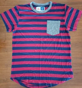 Neue Herren CLSC. Life Streetwear T-Shirt mit Tasche gestreift Small neu - Bild 1 von 8