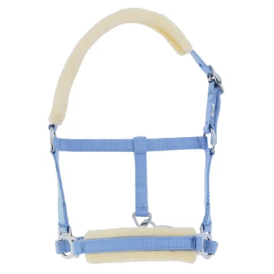 NORTON Fohlenhalfter mit synthetischem Lammfell - Bild 1 von 3