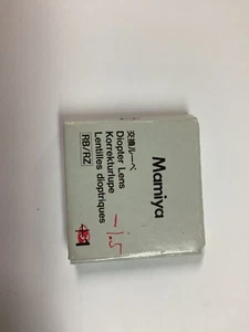 Mamiya RZ Dioptrien -1,5 (NEUWERTIG] - Bild 1 von 2