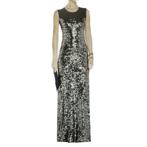 Vestido BCBG MAXAZRIA 'Gladys' Sin Mangas Lentejuelas Adornado Mujer Pequeño - Imagen 1 de 9