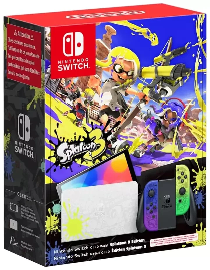 Nintendo Switch OLED-Modell - HEG-001 -limited Splatoon 3 Edition 64GB - in OVP - Bild 1 von 1