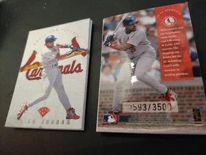 1997 LEAF dress for success BRIAN JORDAN   serial #'d  INSERT CARD ( #'d /3500) - Picture 1 of 1