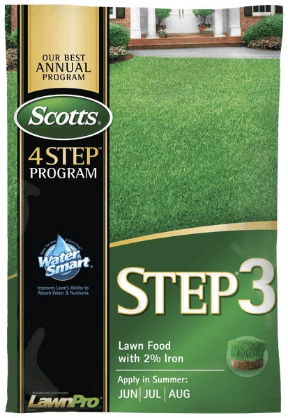 Scotts® STEP® 3 alimentos para césped con 2 % de hierro, 5.000 cuadrados Ft. Foto 1 de 1