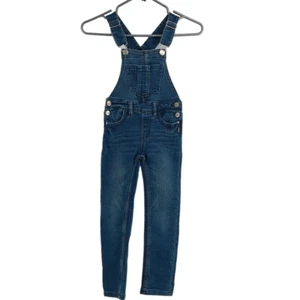 Silver Jeans overalls stretch denim stretch slim leg country play school sz 6 - Picture 1 of 12