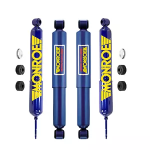 Monroe Front & Rear Shocks Absorbers Kit Set 4PC For Chevy Silverado 2500 HD GMC - Picture 1 of 5