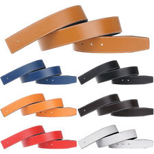 H Genuine Leather Belts Replacement Belt Strap without Buckle 32 mm Wide
