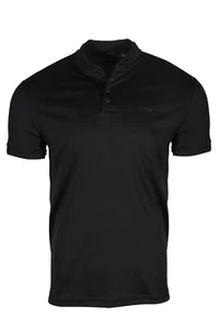 Camisa para hombre HUGO BOSS Paddy 7 con placa de prensa en negro 50473838 001 - Imagen 1 de 2
