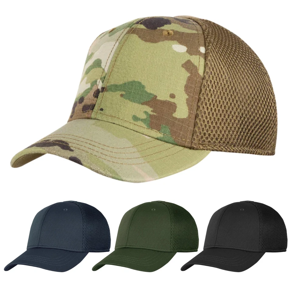 Condor 161244 Hook Loop Patch Hunting Operator Flex Tactical Team Mesh Cap Hat - Image 1 of 1