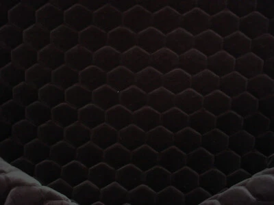 6Y Romo Kirkby K5149 Cloud Espresso Velvet Matelasse Drapery Upholstery Fabric - Image 1 of 4