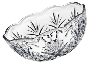 GODINGER DUBLIN SHANNON COLECCIÓN CRISTAL POSTRE CUENCO JUEGO DE 2 4.63" NUEVO - Imagen 1 de 8
