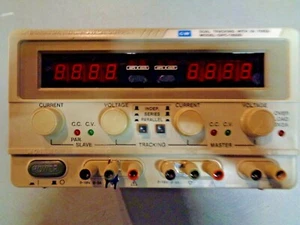 GW/Instek GPC-1850D / 195W Triple-Output DC Power Supply - Excellent Condition - Picture 1 of 2