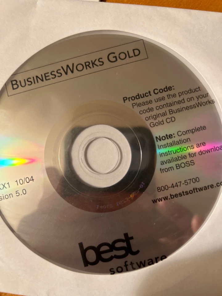AUTHENTIC BRAND NEW  BusinessWorks Gold Accounting 5.0 - Image 1 of 4