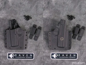 NEW LEFT HANDED RAVEN CONCEALMENT 1911 3" BARREL PHANTOM FULL SHIELD HOLSTER - Picture 1 of 1