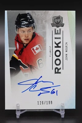 2009-10 Upper Deck The Cup Rookie #94 John Negrin 126/199 Calgary!!! - Image 1 of 2