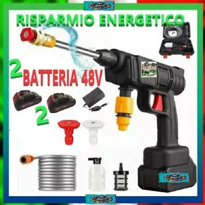 Idropulitrice a batteria 2 da 48V Auto moto Persiane climatizzatore terrazzo ecc - Imagen 1 de 18