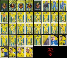 #136-162. VILLARREAL CF 2015/2016 - Mundicromo Liga CARD/CHROME (No Panini)