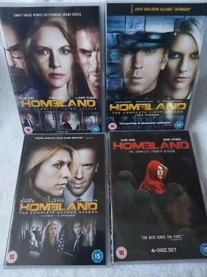 HOMELAND DVD BOX SET(SEASON 1 TO 4 LIKE NEW)  - Image 1 of 3