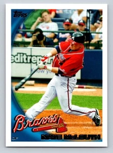 Topps #477 Nate Mclouth Atlanta Braves 2010 - Imagen 1 de 2