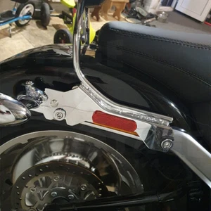 MOFUN Sissy Bar Backrest Docking Hardware For 2018-2024 Harley Breakout, Fat Boy - Picture 1 of 4