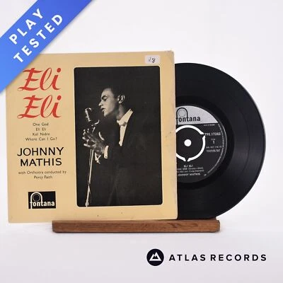 Johnny Mathis - Eli Eli - 7" EP Vinyl Record - VG+/VG - Image 1 of 4