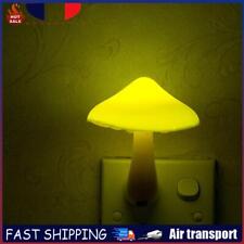 Champignon Night Light Decor Capteur de contrôle de la lumière Prise murale Lamp