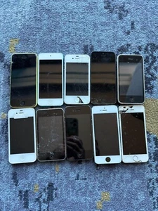 Job Lot 70 - 10x Untested Apple iPhone Faulty Mobile Phones Spares Repairs - Photo 1 sur 2