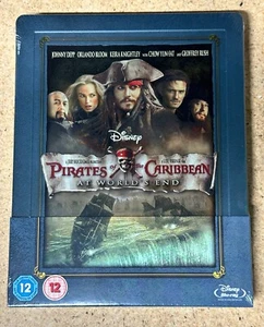 Pirates of the Caribbean At Worlds End Blu-ray Steelbook New Sealed - Picture 1 of 3