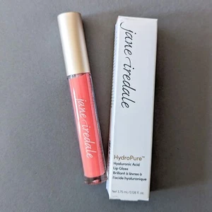 Jane Iredale HydroPure Hyaluronic Lip Gloss - Spiced Peach - Full Size .126oz - Picture 1 of 6