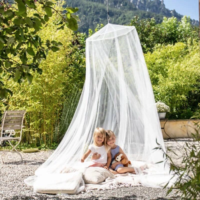 XXL Moskitonetz Mückennetz Fliegengitter Doppelbett 2,5x12,5m Betthimmel Outdoor - Bild 1 von 4