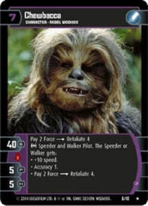 STAR WARS TCG WOTC RETURN OF THE JEDI CHEWBACCA (J) 6/110 GEM MINT - Picture 1 of 1