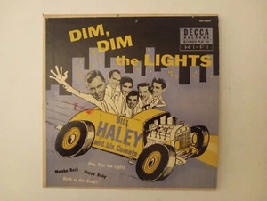 Bill Haley & His Comets "Dim, Dim The Lights" EP 45 Decca ED 2209 - Imagen 1 de 7