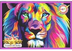 Paint By Numbers For Adults and Kids DIY Oil Painting Kits With Paint & Brushes - Picture 1 of 6